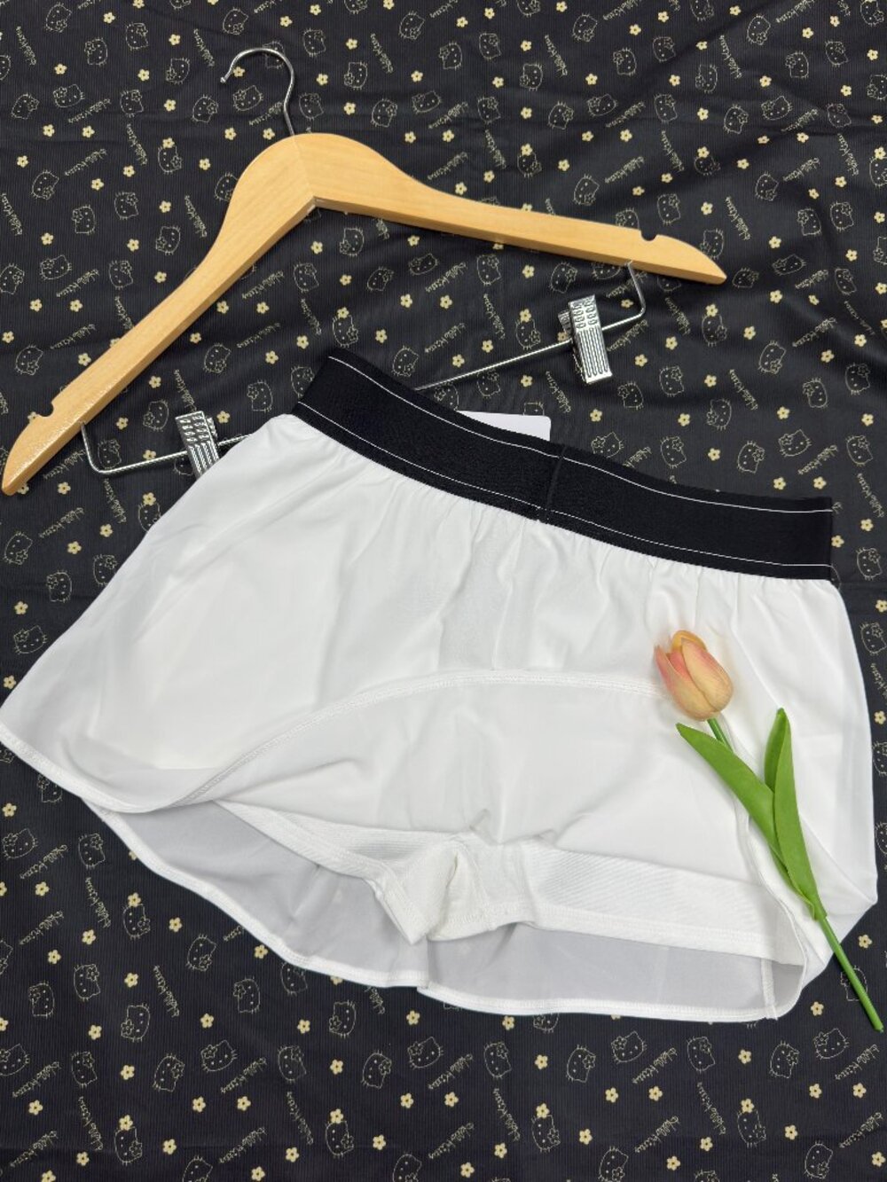 NWT🦢☁️Alo Yoga Match Point Tennis Skirt White - Picture 5 of 7